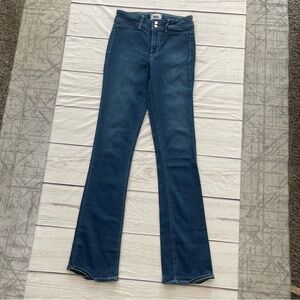 PAIGE Blue Flare Wide Leg Jeans